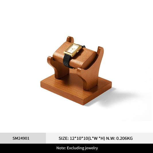 Oirlv New Wooden Watch Display Stand Watch Bracelet:SM249