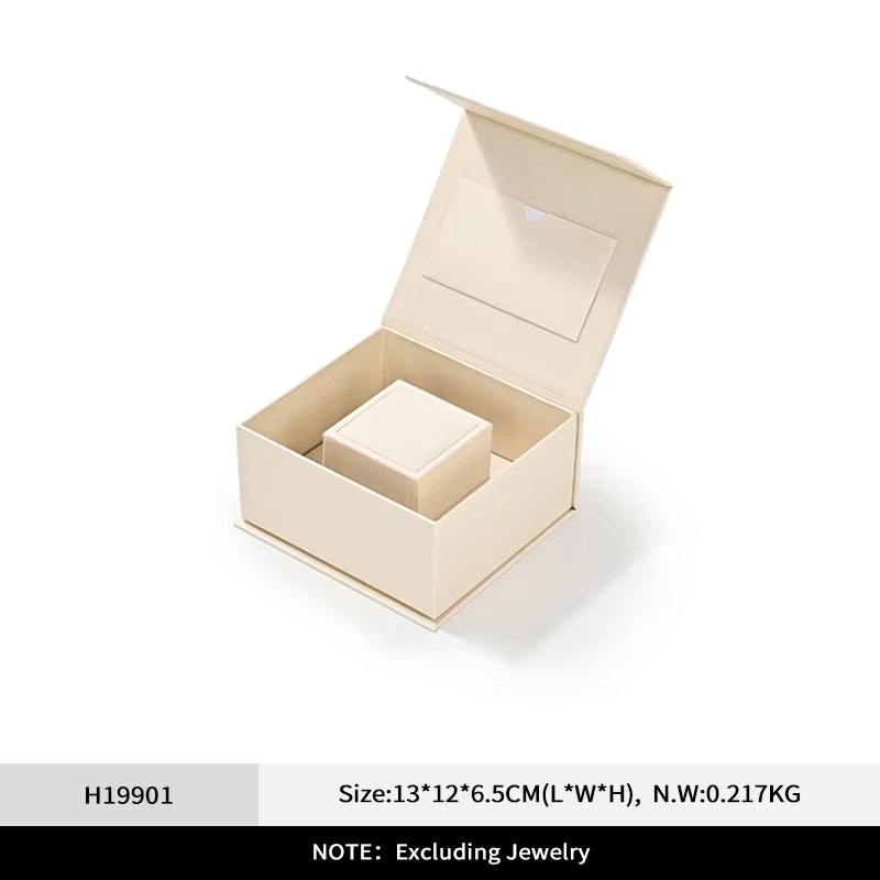 Oirlv Velvet Ring Gift Box with Outer Packaging : H199