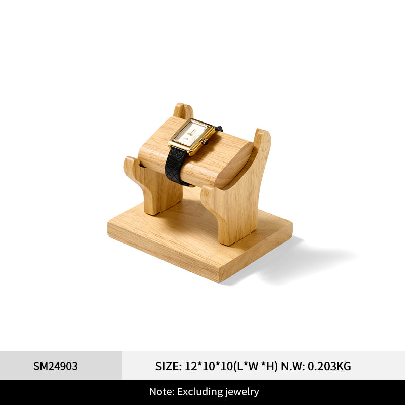 Oirlv New Wooden Watch Display Stand Watch Bracelet:SM249