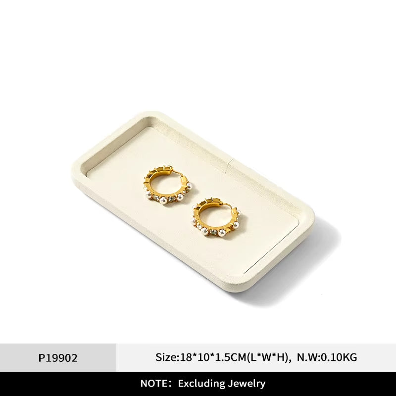 Oirlv Jewelry Tray Display Jewelry Organizer Tray :P199-P202