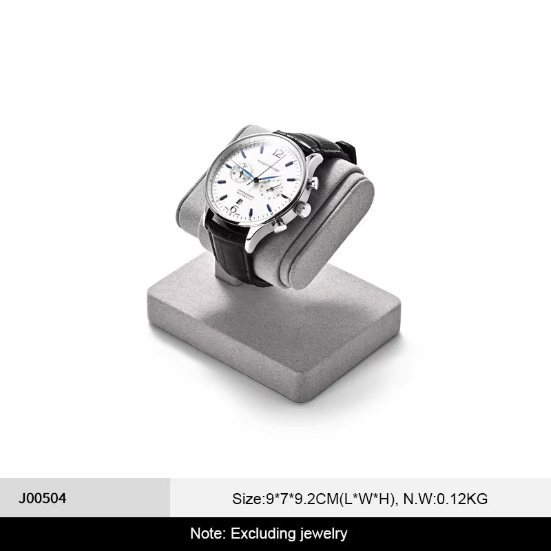 Oirlv Wrist Watch Stand Microfiber Watch Storage Rack