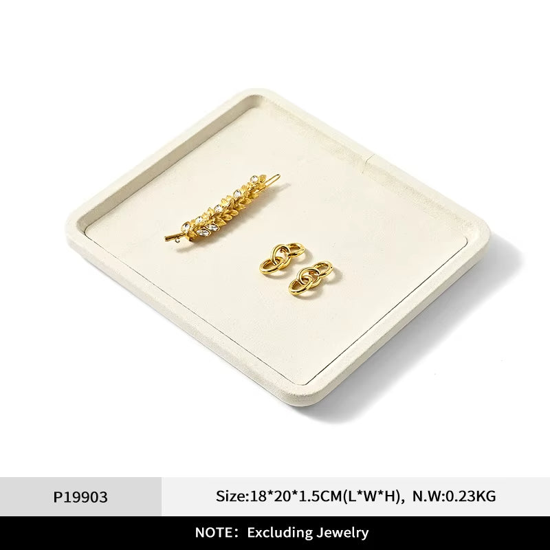Oirlv Jewelry Tray Display Jewelry Organizer Tray :P199-P202
