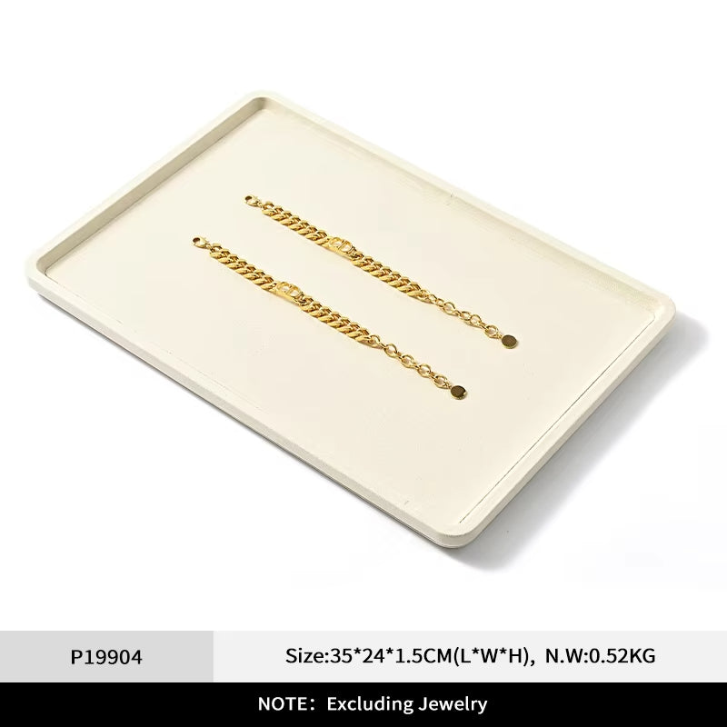 Oirlv Jewelry Tray Display Jewelry Organizer Tray :P199-P202