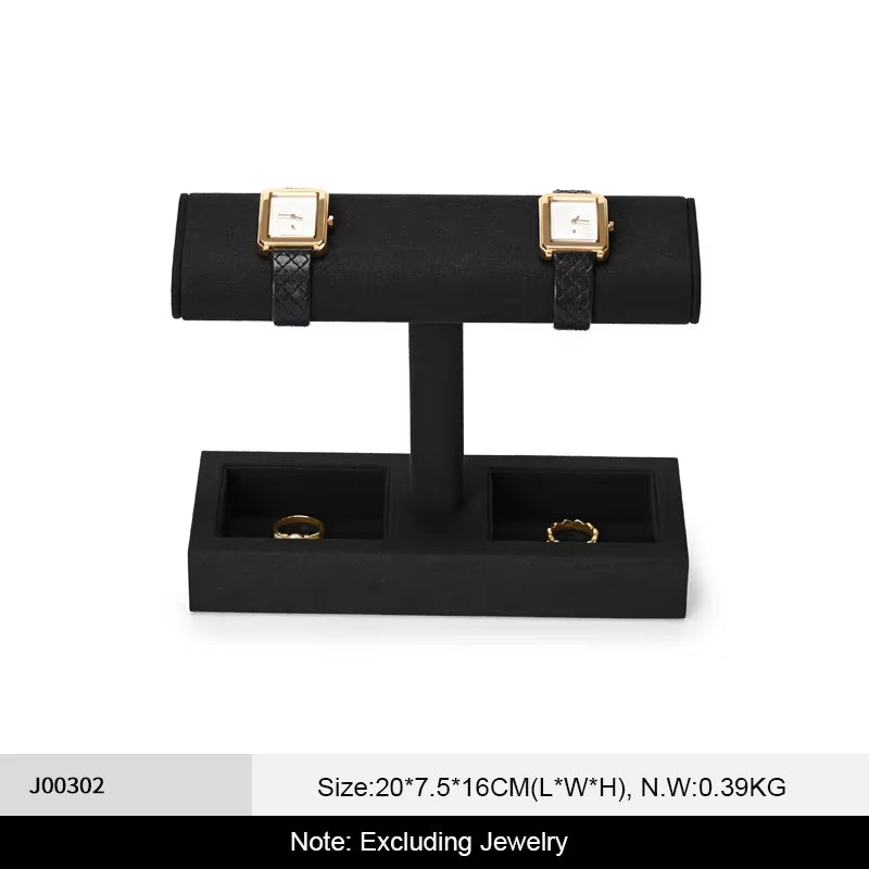 Oirlv Wrist Watch Stand Microfiber Watch Storage Rack