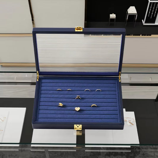 Oirlv Leather Jewelry Box Premium Jewelry Organizer Box