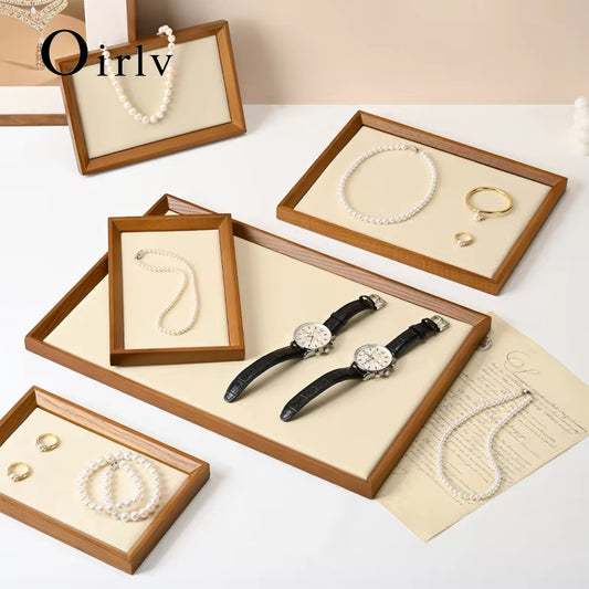 Oirlv Wooden Jewelry Organizer Tray:SM115-116/SM193