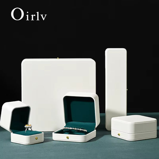 Oirlv Ring Box Jewelry Engagement Wedding Gift Box:H168