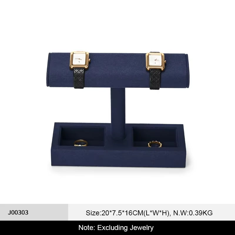 Oirlv Wrist Watch Stand Microfiber Watch Storage Rack