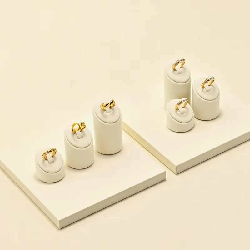 Oirlv 3PCS Rings Stand Jewelry Display Props Jewelry Organizer Rings Display:J007
