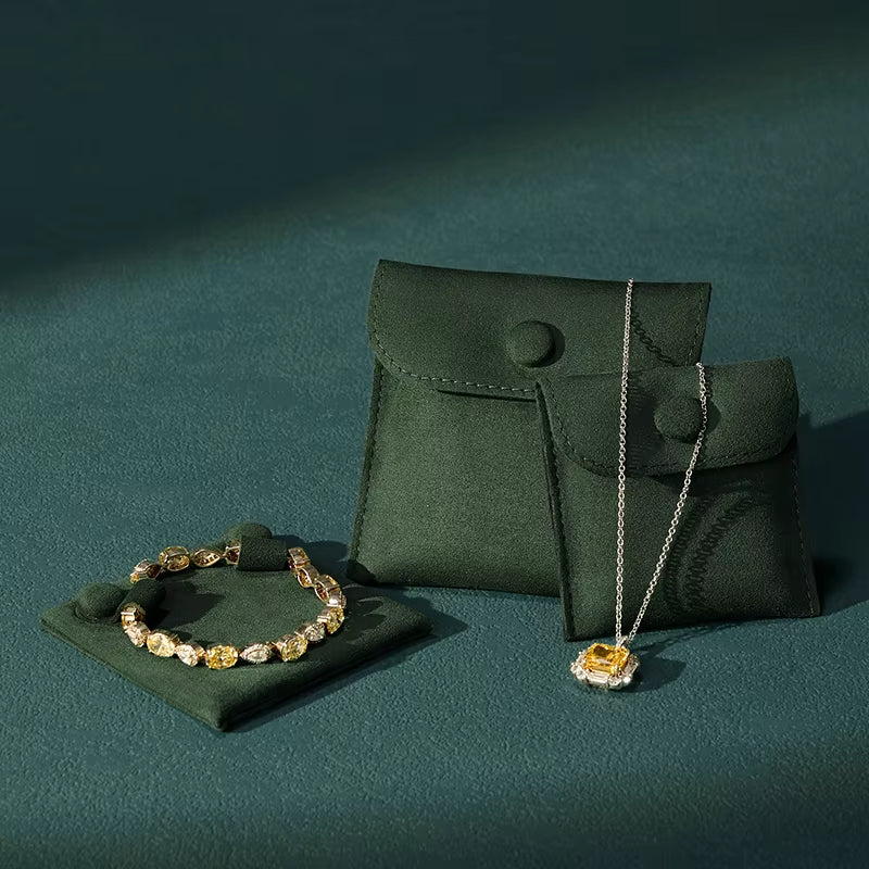 Oirlv 1pcs Velvet Jewelry Packaging Pouches Chic Wedding Favor Bags Jewelry Bag:D076