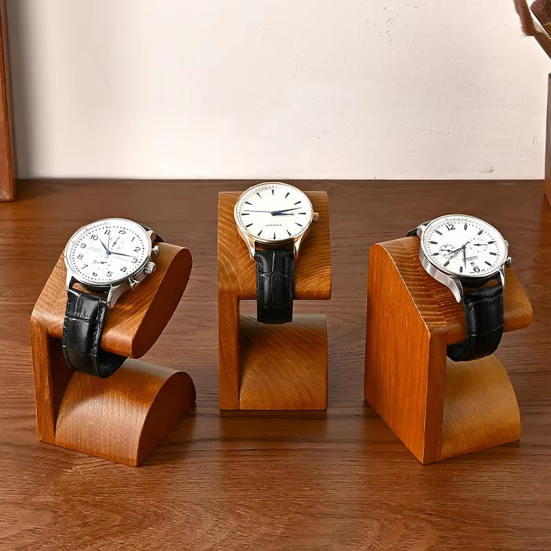 Oirlv Wooden Jewelry Organizer Bracelet Watch Display Stand :SM221