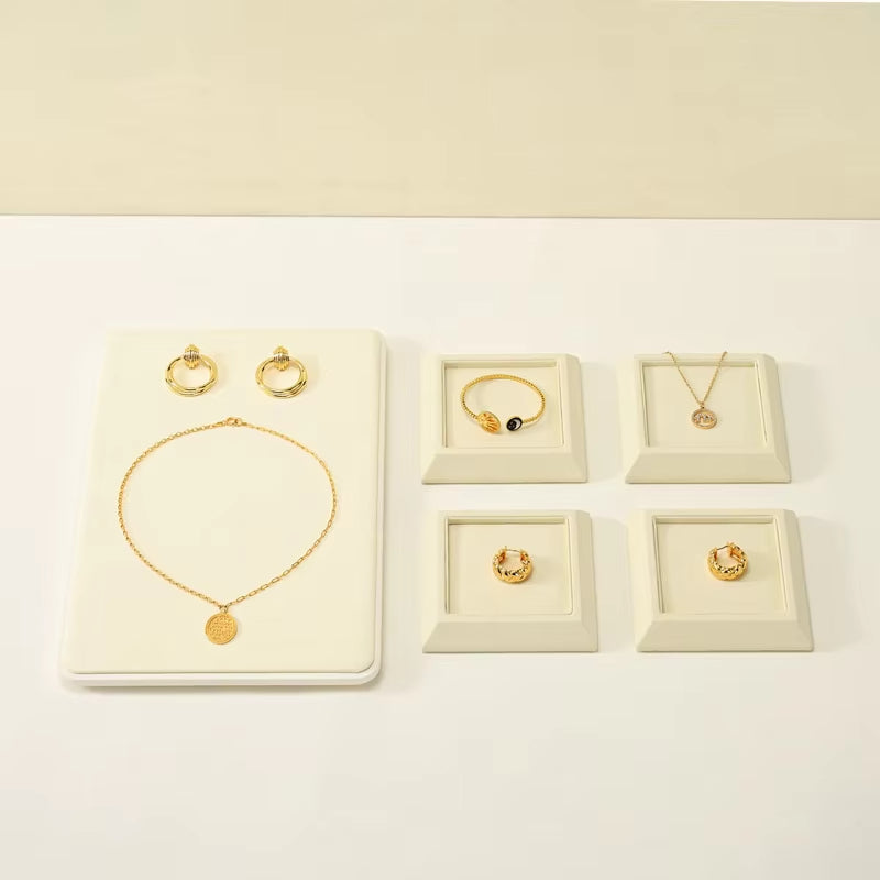 Oirlv Microfiber Jewelry Display Tray ：J010