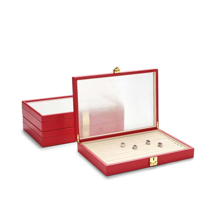 Oirlv Leather Jewelry Box Premium Jewelry Organizer Box