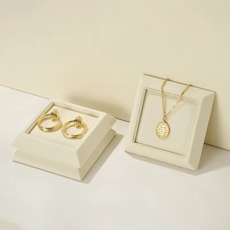 Oirlv Microfiber Jewelry Display Tray ：J010