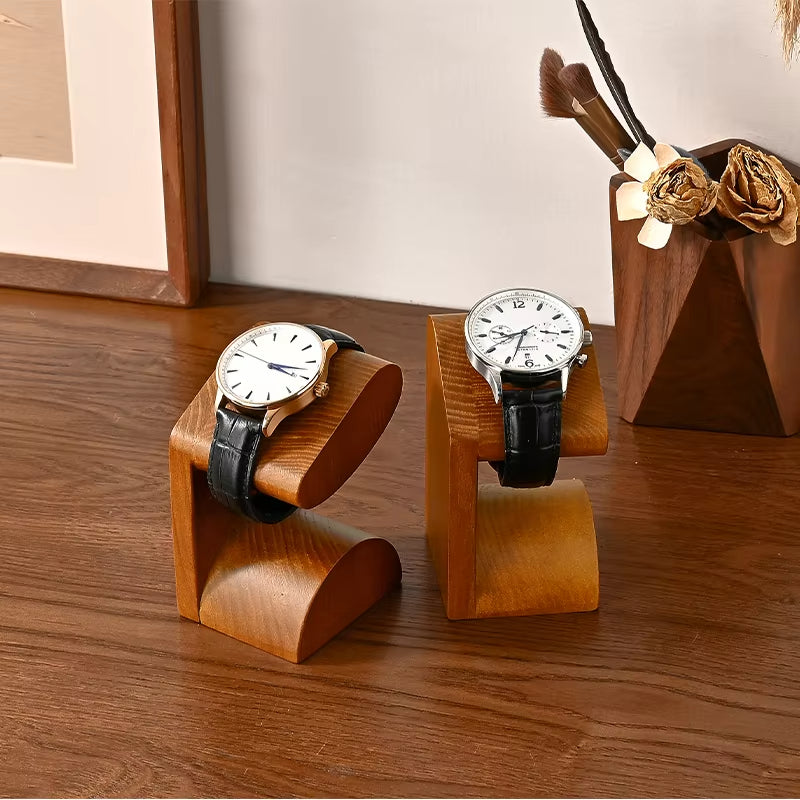 Oirlv Wooden Jewelry Organizer Bracelet Watch Display Stand :SM221
