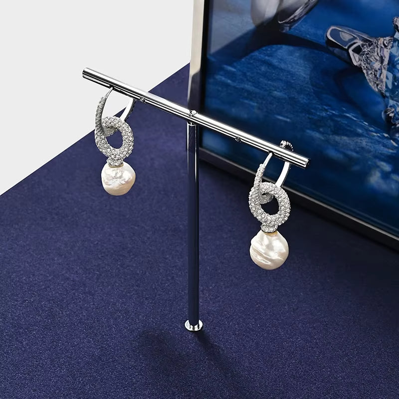 Oirlv Blue Jewelry Display Stand Ring Earring Stand Bracelet Jewelry Display ：TT443