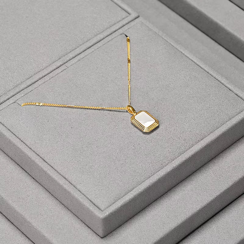 Oirlv Microfiber Jewelry Display Props Gray Jewelry Organizer Stand:TT512