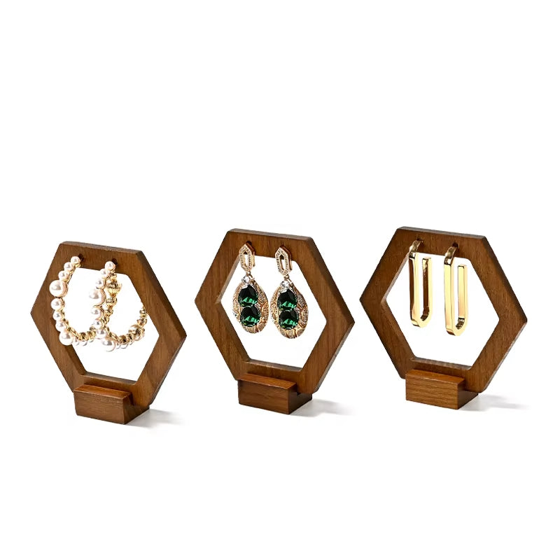 Oirlv Wooden Earring Stand Display Stand ：SM224