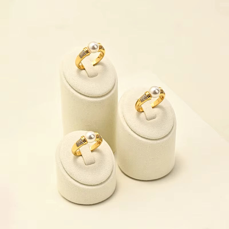 Oirlv 3PCS Rings Stand Jewelry Display Props Jewelry Organizer Rings Display:J007