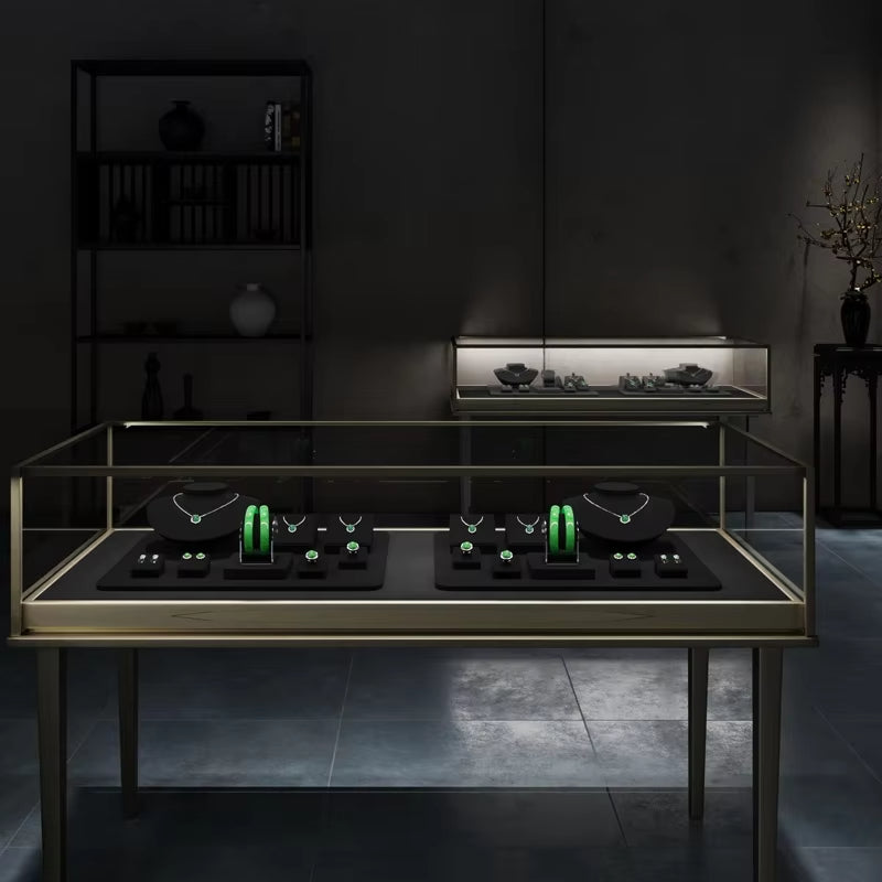 Black microfiber jewelry display set TT165