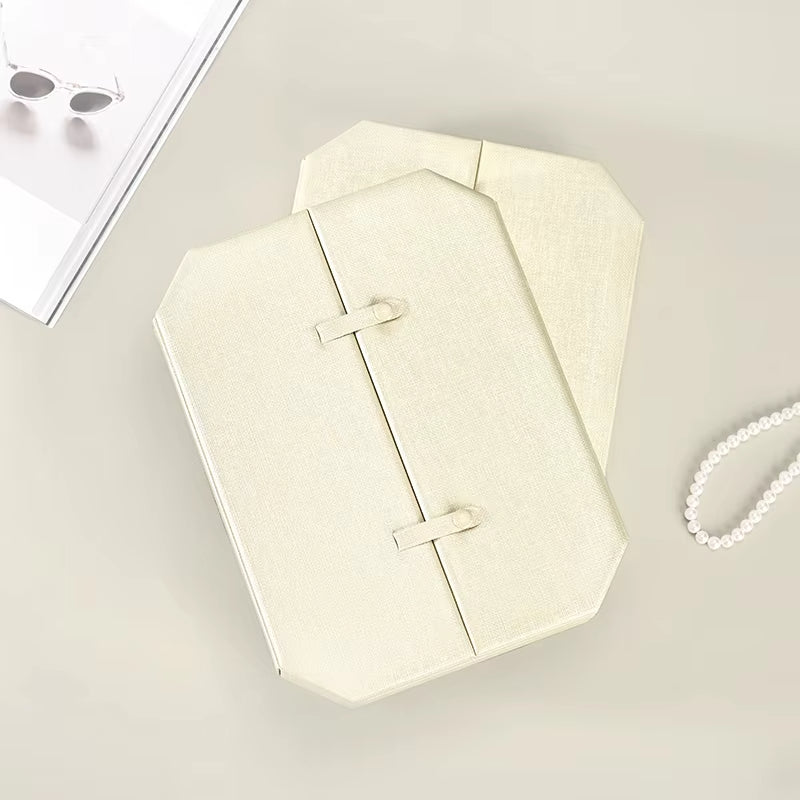 Oirlv Leather Jewelry Set Box High end Jewelry Organizer Case:H201