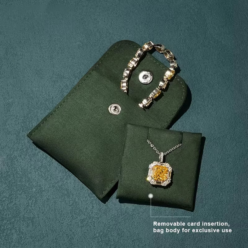 Oirlv 1pcs Velvet Jewelry Packaging Pouches Chic Wedding Favor Bags Jewelry Bag:D076