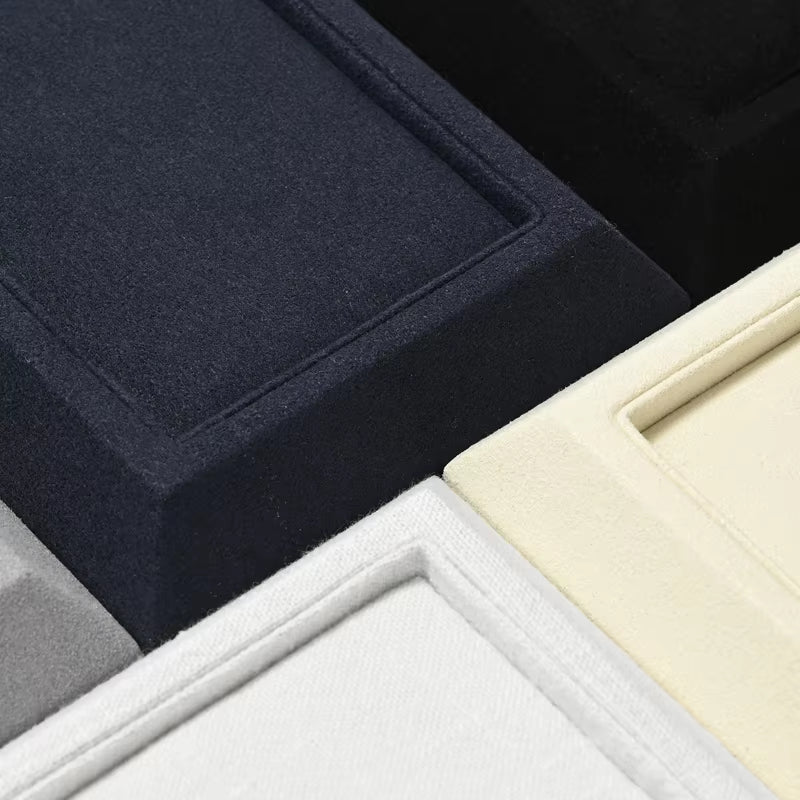 Oirlv Microfiber Jewelry Display Tray ：J010