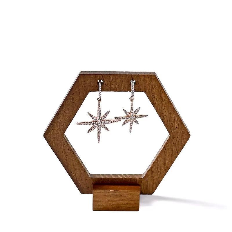 Oirlv Wooden Earring Stand Display Stand ：SM224