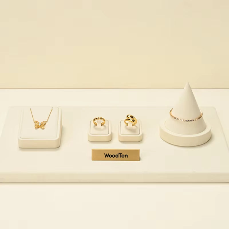 Oirlv Cone Bracelet Display Stand Rings Jewelry Display:J008