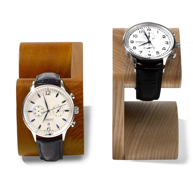 Oirlv Wooden Jewelry Organizer Bracelet Watch Display Stand :SM221