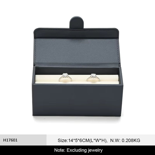 Oirlv Jewelry Ring Box Wedding Proposal Pair Ring Box : H176