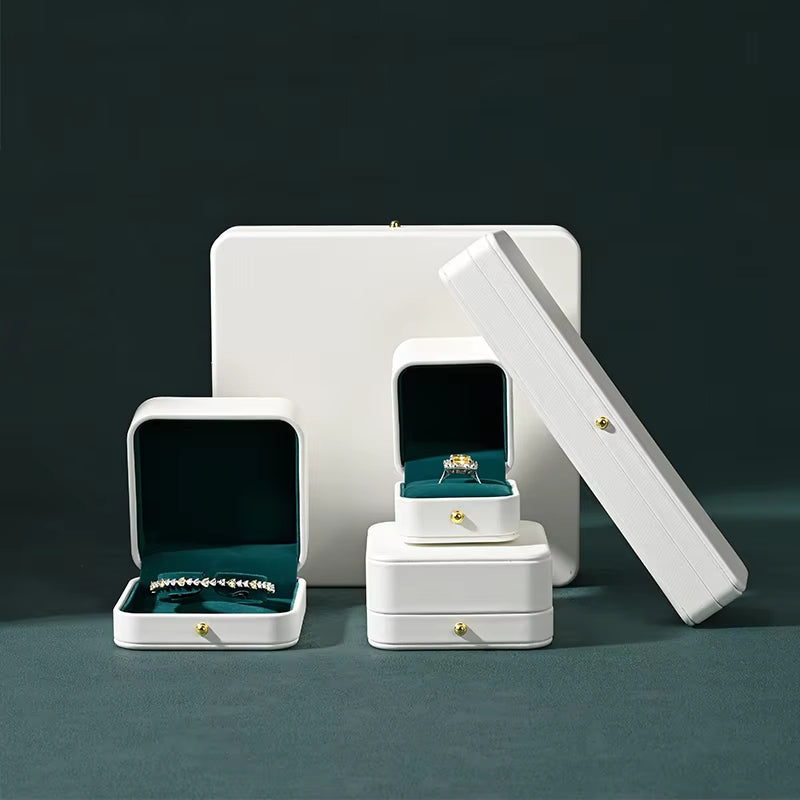 Oirlv Ring Box Jewelry Engagement Wedding Gift Box:H168