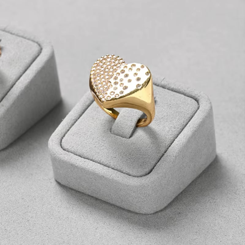 High end Gray Microfiber jewellery display set:TT308