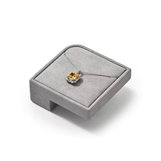 Oirlv Gray Jewelry Display Props Ring Earring Jewelry Display Stand:TT445