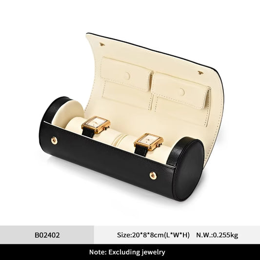 Oirlv Watch Bag PU Leather Watch Storage Bag :B024