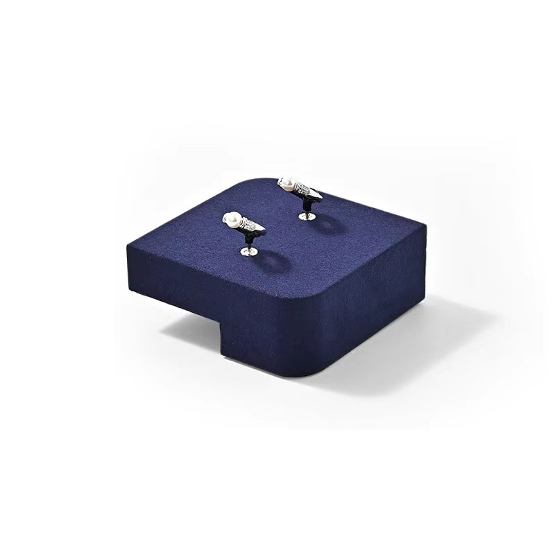 Oirlv Blue Jewelry Display Stand Ring Earring Stand Bracelet Jewelry Display ：TT443