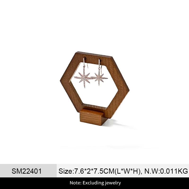 Oirlv Wooden Earring Stand Display Stand ：SM224