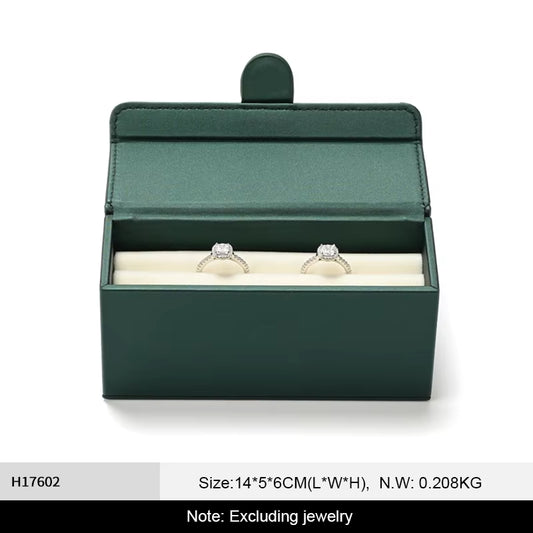 Oirlv Jewelry Ring Box Wedding Proposal Pair Ring Box : H176