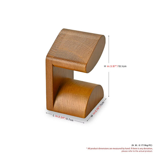 Oirlv Wooden Jewelry Organizer Bracelet Watch Display Stand :SM221