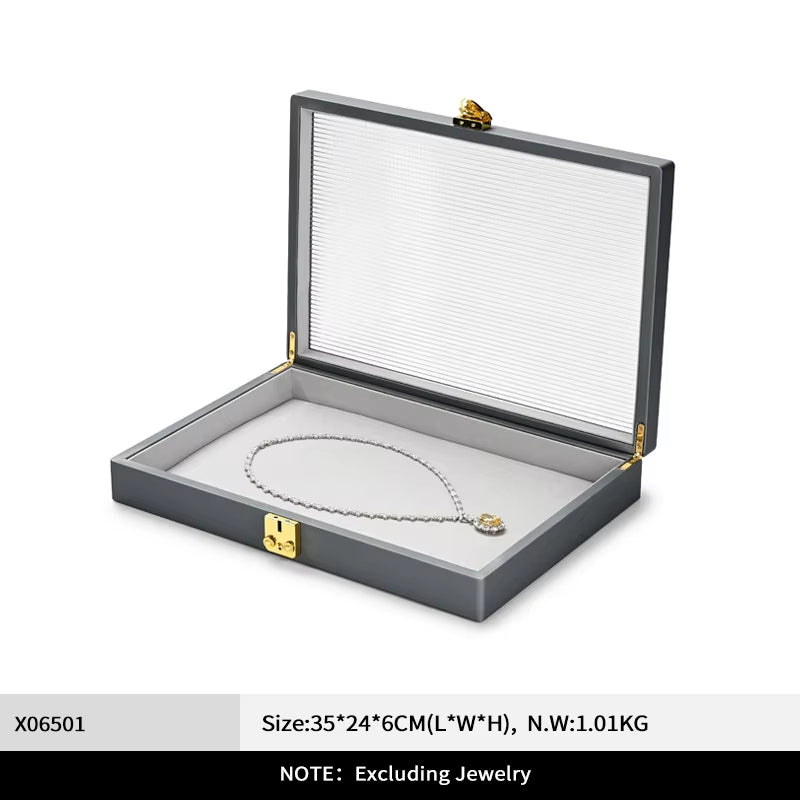 Oirlv Leather Jewelry Box Premium Jewelry Organizer Box