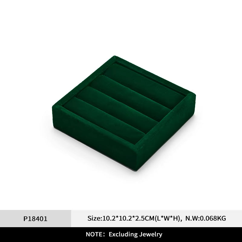 Oirlv 3 Slots Ring Tray Small Ring Organizer Earring Trays ：P184