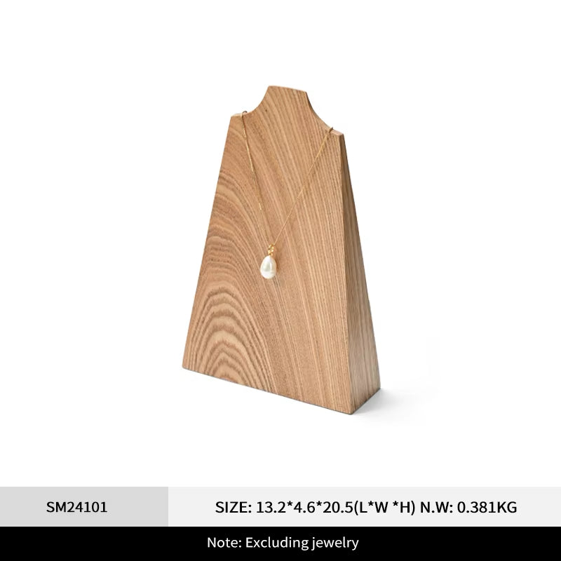 Luxury Original Wood Necklace Bust Display Stand SM241