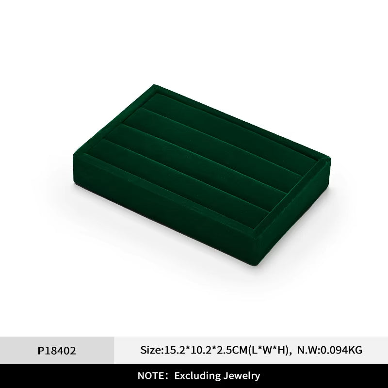 Oirlv 3 Slots Ring Tray Small Ring Organizer Earring Trays ：P184