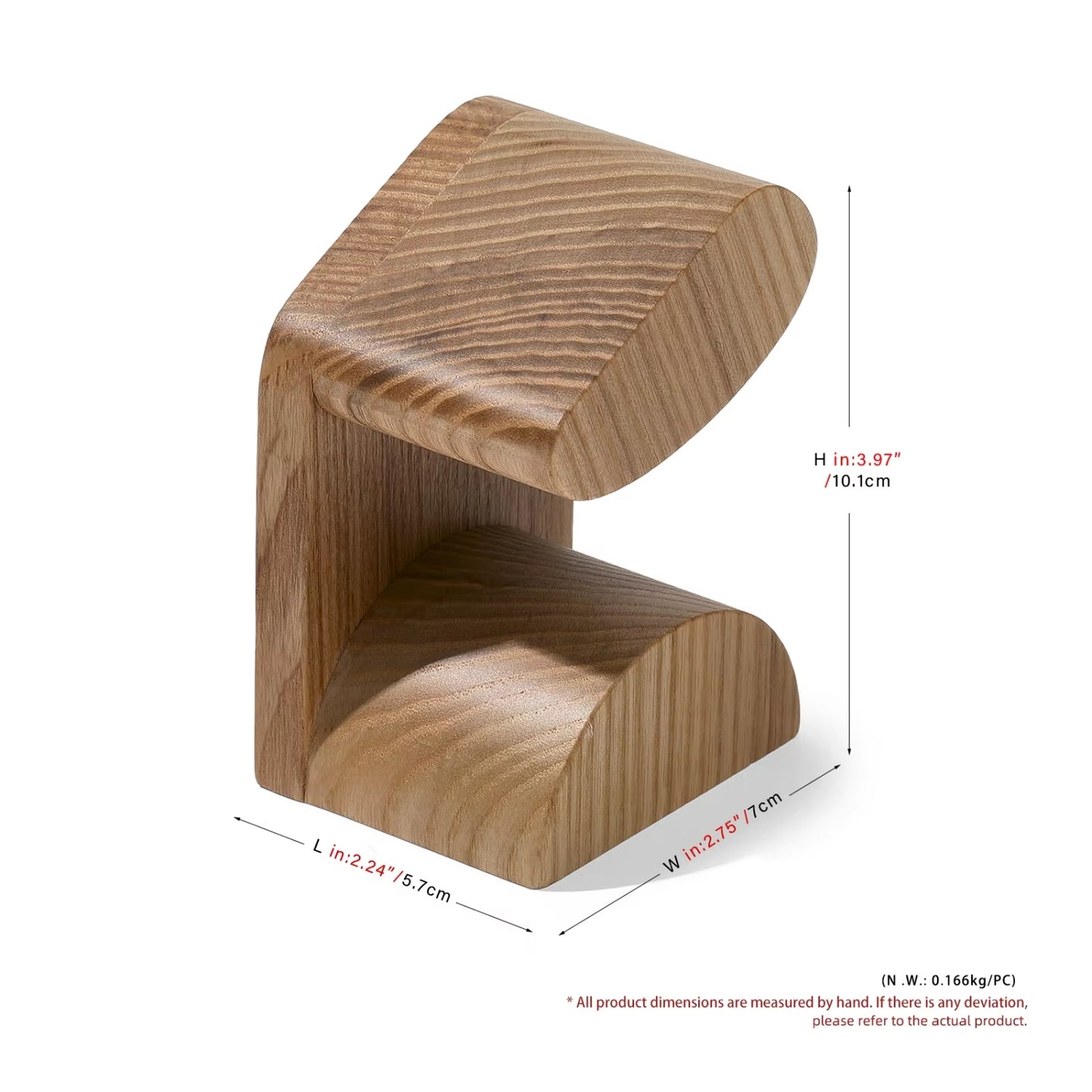 Oirlv Wooden Jewelry Organizer Bracelet Watch Display Stand :SM221