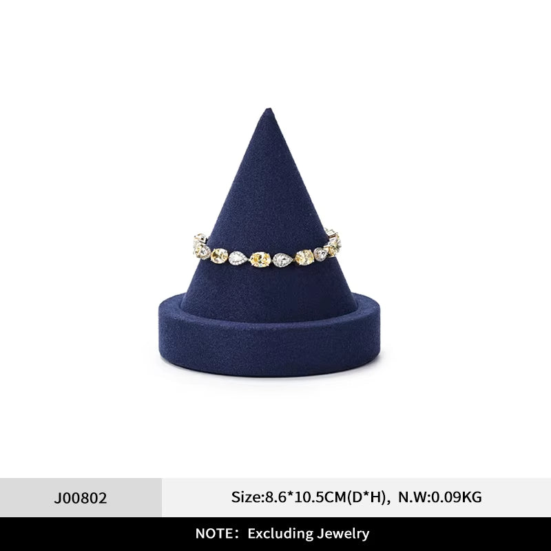 Oirlv Cone Bracelet Display Stand Rings Jewelry Display:J008