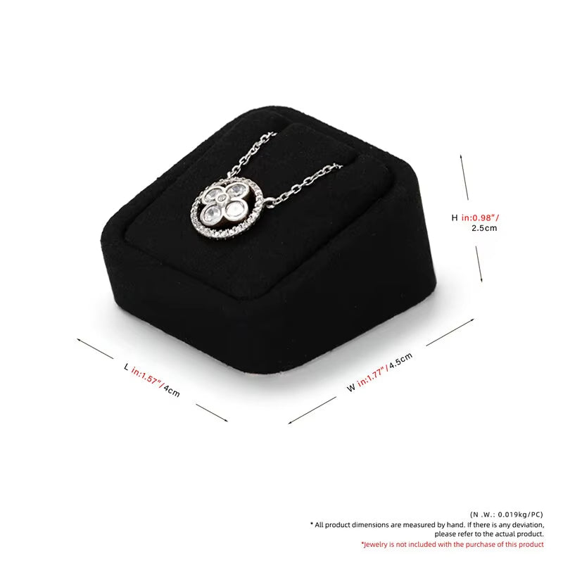 Black microfiber jewelry display set TT165