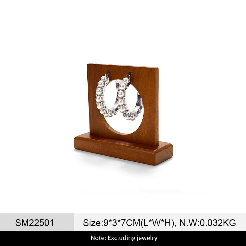 Oirlv Wooden Earring Stand Display Stand ：SM224