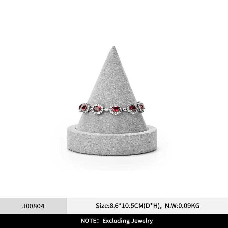 Oirlv Cone Bracelet Display Stand Rings Jewelry Display:J008