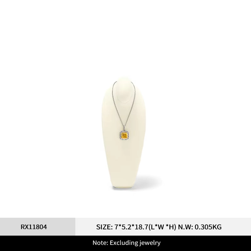 Oirlv Microfiber Jewelry Display Neck Model:RX118