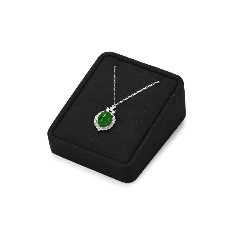 Black microfiber jewelry display set TT165